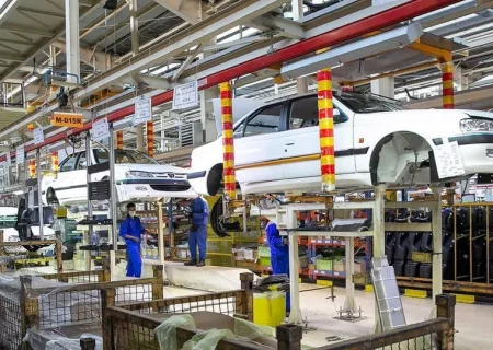 تولید ۸۹۶ هزار و ۲۹۵ خودرو در ۱۱ ماه امسال