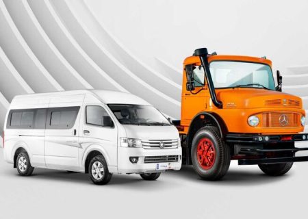 عرضه ون وانا و کامیون‌های باری و کمپرسی ایران‌خودرو دیزل در بورس کالا