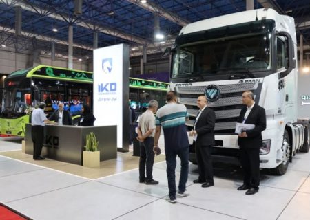 نگاهی به محصولات ایران‌خودرو دیزل در نمایشگاه مشهد