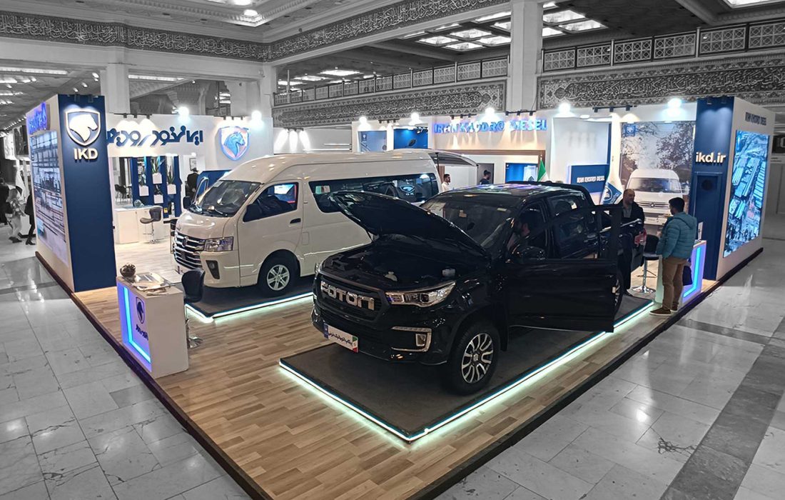 حضور فعال ایران‌خودرو دیزل در هشتمین نمایشگاه آفرود و کمپینگ تهران