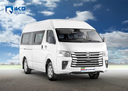 فروش ون‌ وانا نیوفیس یورو پنج ایران‌خودرو دیزل با قیمت قطعی و پرداخت مرحله‌ای