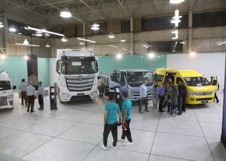 نمایش محصولات ایران‌خودرو دیزل در نمایشگاه بین‌المللی تبریز