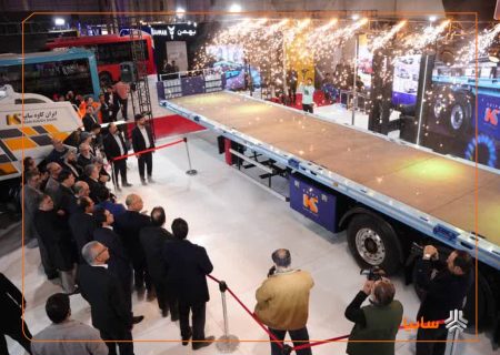 رونمایی از تریلر نسل جدید ایران‌کاوه سایپا در نمایشگاه حمل‌ونقل مشهد