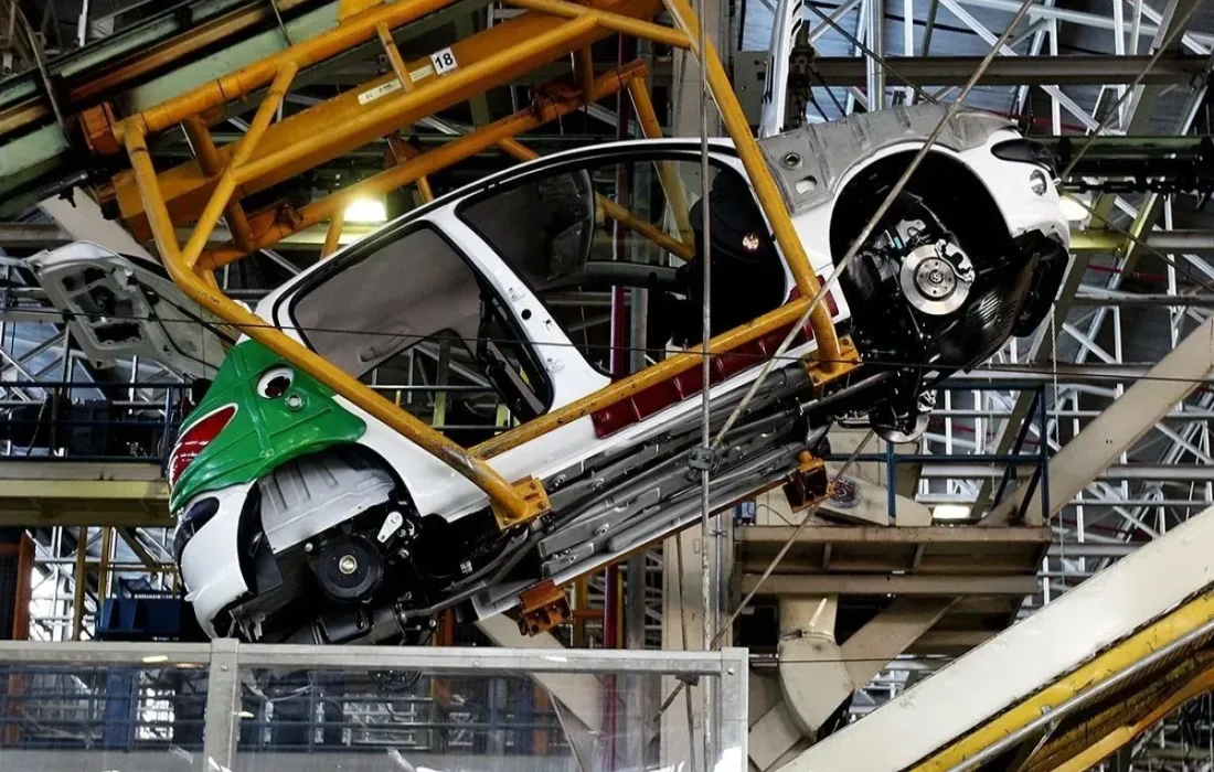 شاخص تولید خودرو 19.6 درصد کاهش یافت